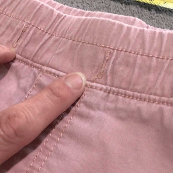 TIME & TRU PINK ELASTIC WAIST 4’ SHORTS WITH POCKETS SIZE JR S(4-6) - Picture 6 of 6